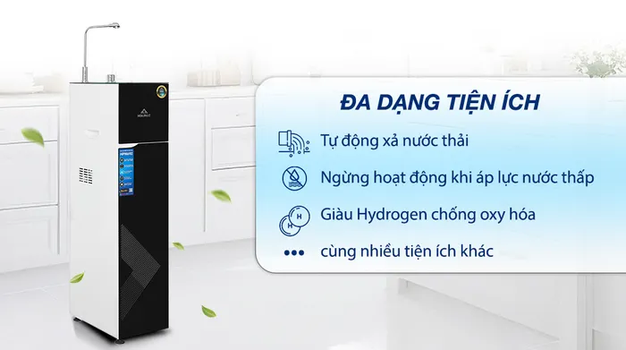 Tiện ích - Công nghệ Block - Máy lọc nước RO nóng nguội lạnh Hòa Phát HPN692 10 lõi