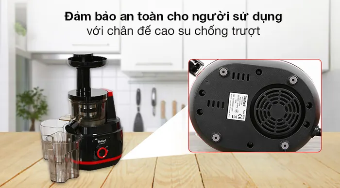 Chân đế chống trượt - Máy ép trái cây Tefal ZC150838