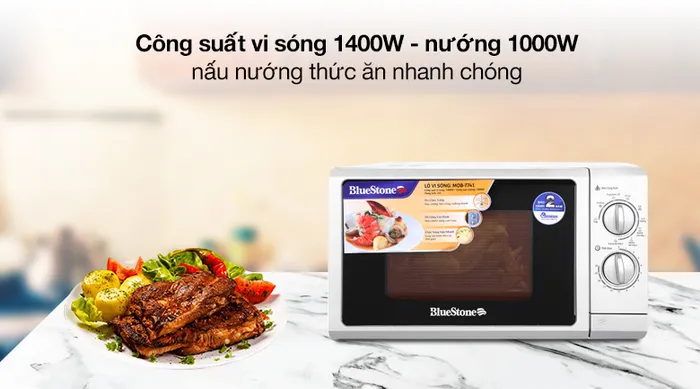 Công suất - Lò vi sóng Bluestone MOB-7741 25 lít 
