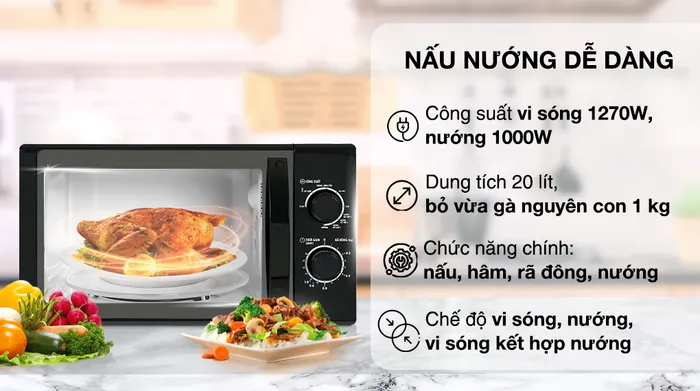 Công suất lớn, hoạt động mạnh mẽ với 4 chức năng chính