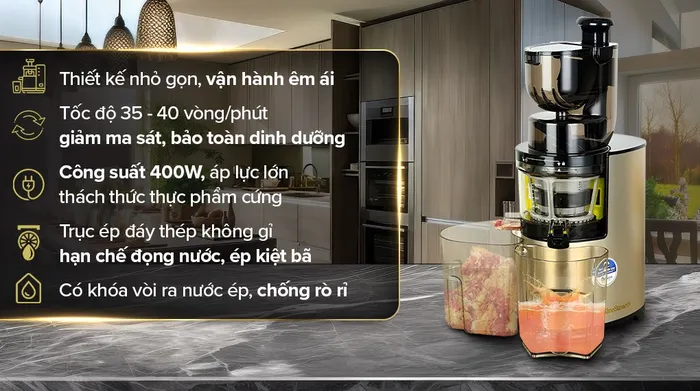 Lưỡi dao sắc bén - Máy xay sinh tố Delites BL2009