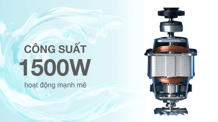 Máy xay sinh tố Philips HR3770/00 - Công suất