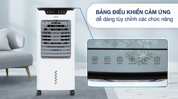 Quạt điều hòa AVA RPD-80 - Bảng điều khiển