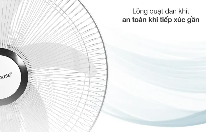 Lồng quạt - Quạt sạc điện Sunhouse SHD7223