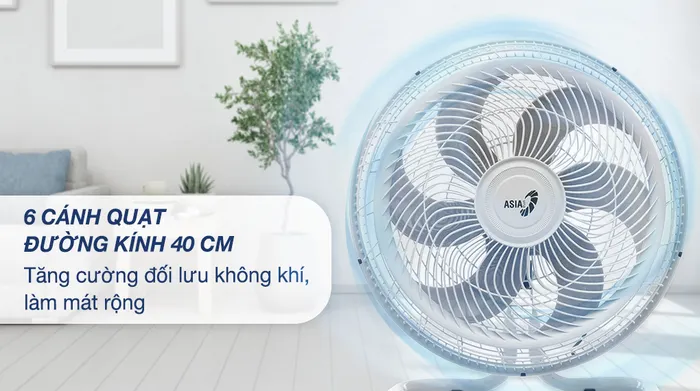 Cánh quạt - Quạt sàn Asia 6 cánh VY636790 80W
