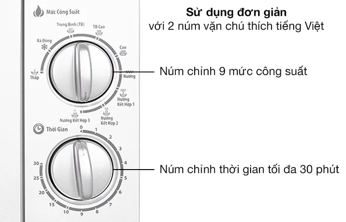 Sử dụng - Lò vi sóng Bluestone MOB-7741 25 lít