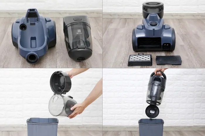 Dung tích hộp chức bụi  - Máy hút bụi Electrolux EC41-2DB 2000W
