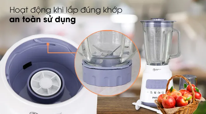 Máy xay sinh tố Philips HR2222/00.