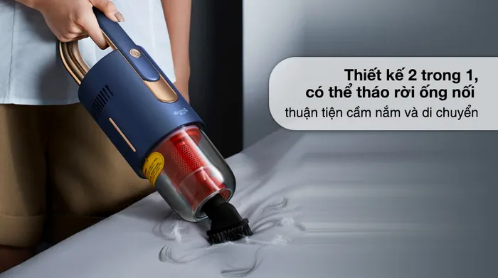 Máy hút bụi cầm tay không dây Deerma VC811 - Thiết kế