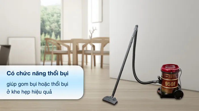Máy hút bụi công nghiệp Hitachi CV-950F WR - Tiện ích 