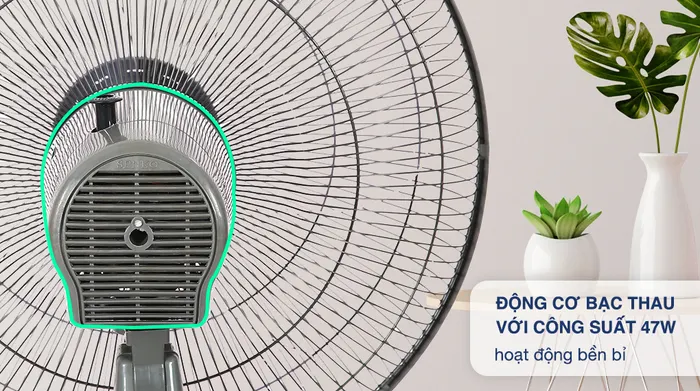 Quạt đứng Senko DH1600 - Động cơ