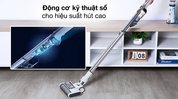 Máy hút bụi không dây Philips XC4201/01 - Mang đến hiệu suất hút cao với động cơ kỹ thuật số
