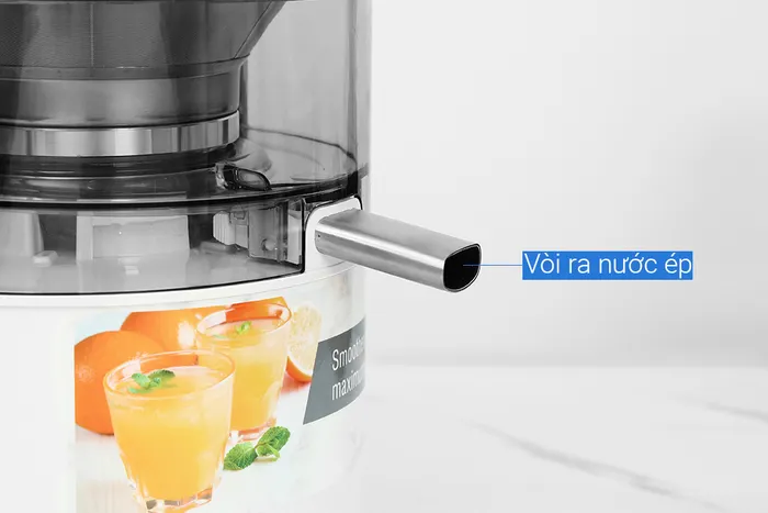 Máy ép trái cây Panasonic MJ-CB100WRA - Vòi nước ép