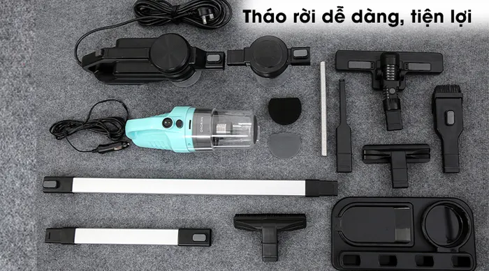 Chức năng - Thiết kế - Bộ máy Hút Bụi cầm tay Shimono SVC1022 và SVC1019C..
