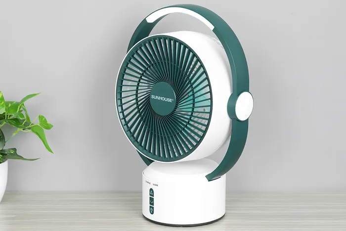 Quạt sạc Sunhouse SHD7116 - Thiết kế