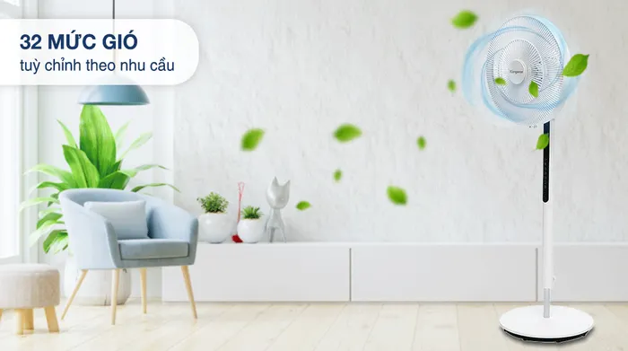 Quạt đứng Kangaroo DC inverter KG729 - Mức gió