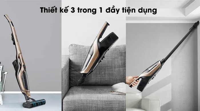 3 trong 1 - Máy hút bụi Samsung VS03R6523J1/SV