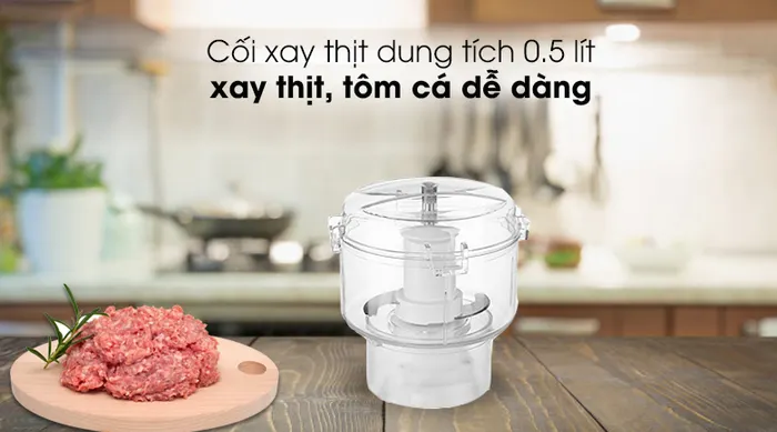Máy xay sinh tố Kangaroo KG3B2 - Cối xay thịt dung tích 0.5 lít