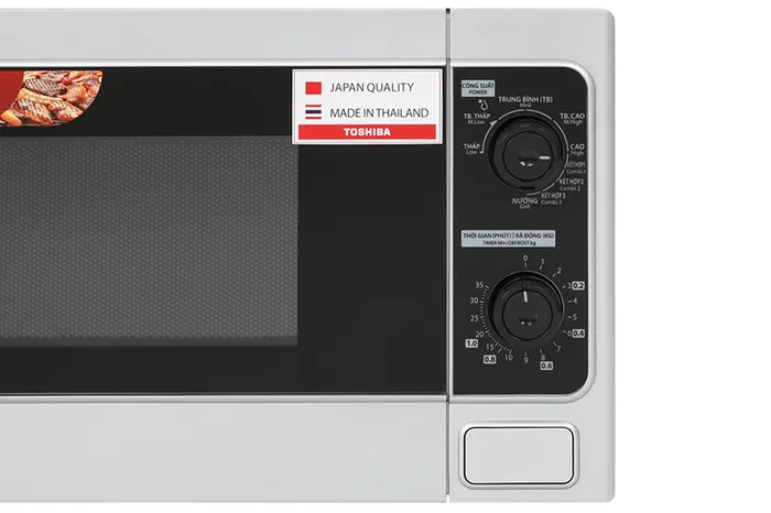 Bảng điều khiển - Lò vi sóng Toshiba ER-SGM20(S1)VN 20 lít