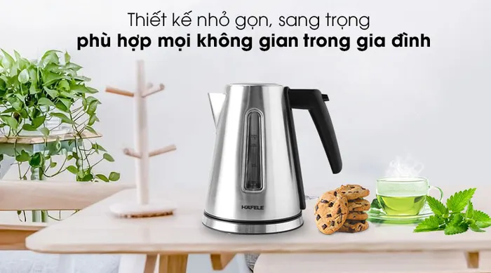 Thiết kế - Bình đun siêu tốc Hafele T-907B 1.7L