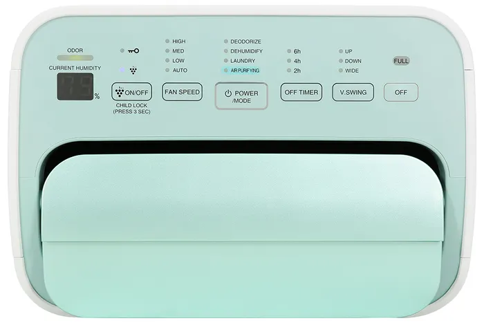 Máy hút ẩm Sharp DW-E16FA-W - Điều khiển