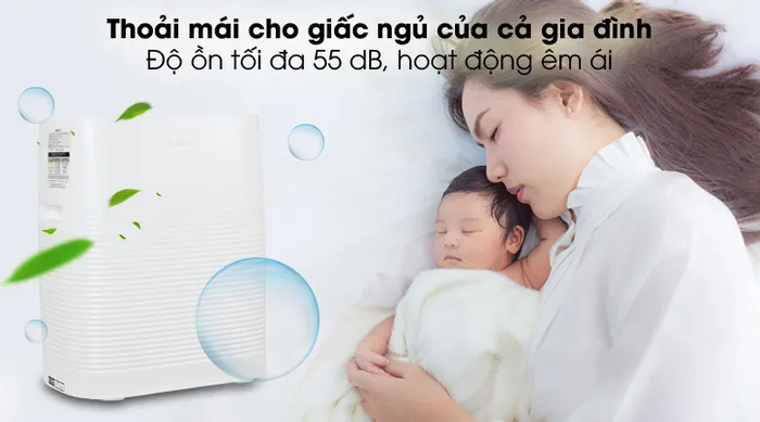 Êm ái - Máy lọc không khí Cuckoo CAC-C1220FW