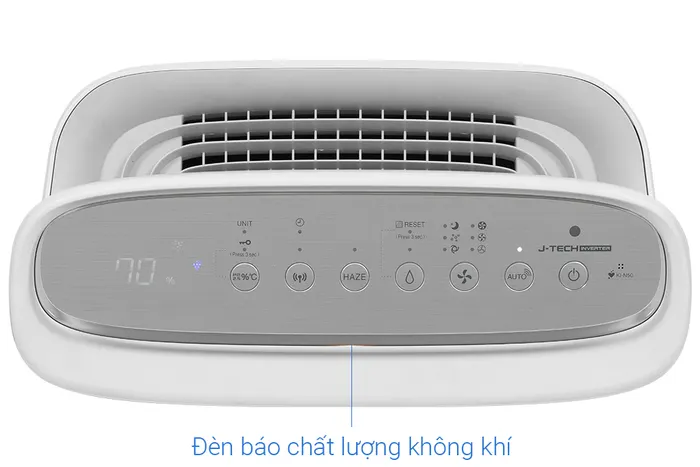 Máy lọc không khí Sharp KI-N40V-W 29W - Đèn báo chất lượng không khí