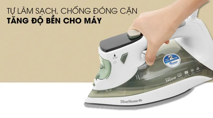 Chống đóng cặn Bàn ủi hơi nước Bluestone SIB-3879
