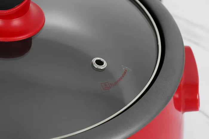 Nồi lẩu điện Mishio MK-348 4 lít - Nắp kính