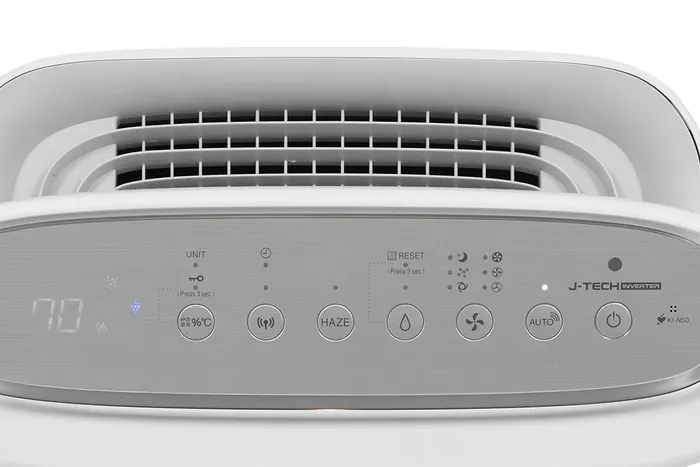 Máy lọc không khí Sharp KI-N40V-W 29W - Bảng điều khiển