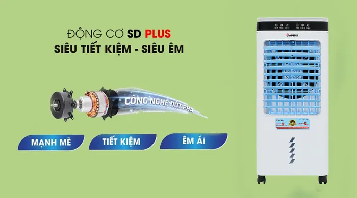 Động cơ - Quạt điều hòa không khí Rapido 6000D