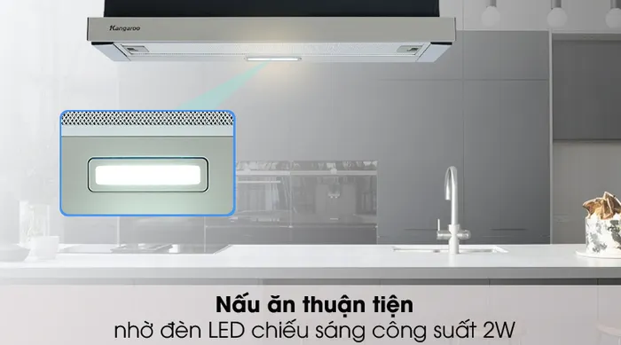 Đèn chiếu sáng - Máy hút mùi Kangaroo KG70BH1