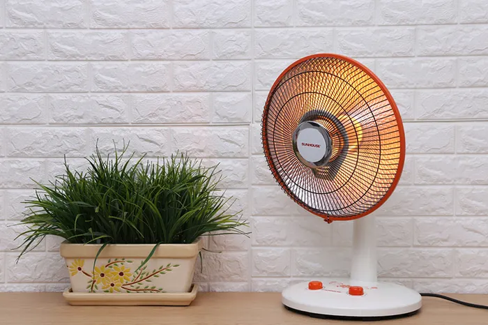 Sưởi đèn halogen - Quạt sưởi halogen Sunhouse SHD7005 - KG