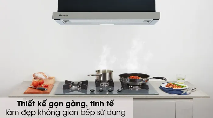 Gọn đẹp - Máy hút mùi Kangaroo KG70BH1