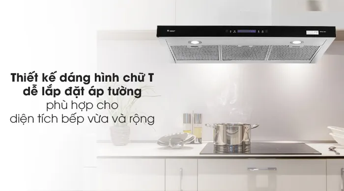 Hiện đại, sang trọng - Máy hút mùi Pramie TT32-900