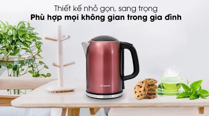 Thiết kế - Bình đun siêu tốc Kangaroo 1.7 lít KG17K2