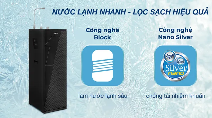 Máy lọc nước RO nóng nguội lạnh Kangaroo Infinity KG10A9I 8 lõi - Công nghệ