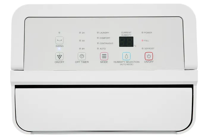 Máy hút ẩm Sharp DW-D12A-W - Bảng điều khiển