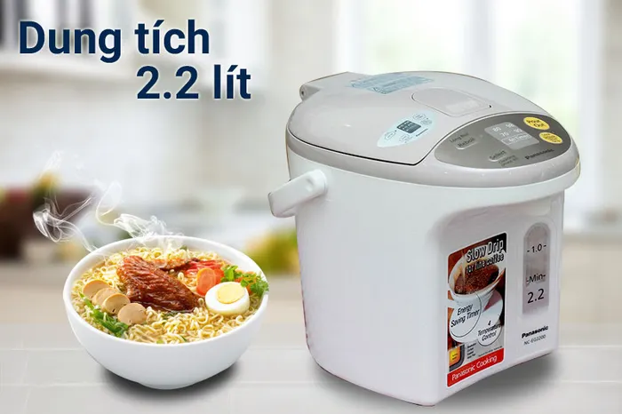 Bình thủy điện Panasonic NC-EG2200CSY 2.2 lít