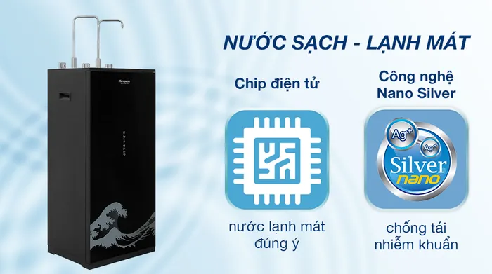 Máy lọc nước RO nóng nguội lạnh Kangaroo KG10A12 10 lõi - Công nghệ