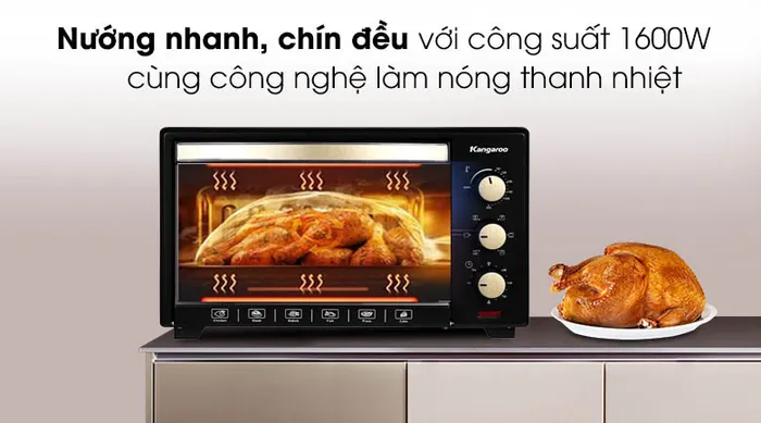 Lò nướng Kangaroo KG3201 32 lít - Công suất - Công nghệ