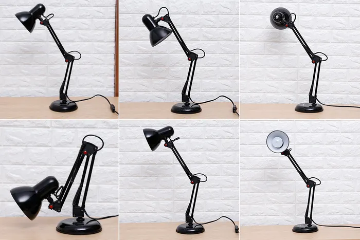 Điều chỉnh thân đèn bàn học Điện Quang ĐQ DKL14 B