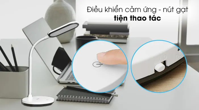 Đèn bàn COMET CT175 1200mAh - Điều khiển hiện đại