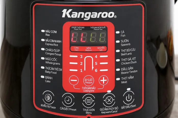 Hiện đại dễ dùng - Nồi áp suất Kangaroo KG6P2 6 lít