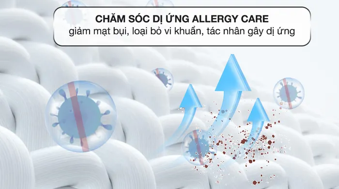 Máy giặt sấy LG Inverter 14 kg WT1410NHB Allergy Care