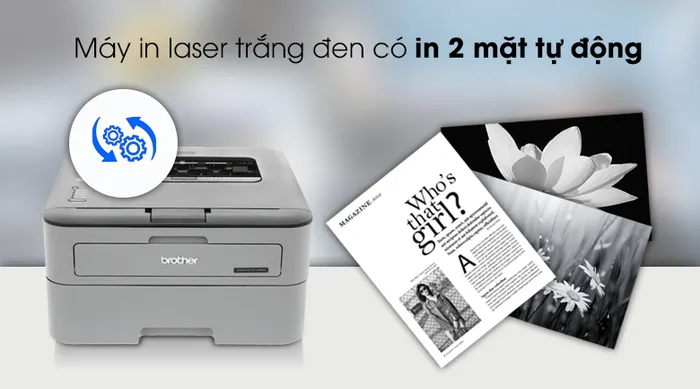 Máy in Laser Brother HL L2321D -  In 2 mặt tự động