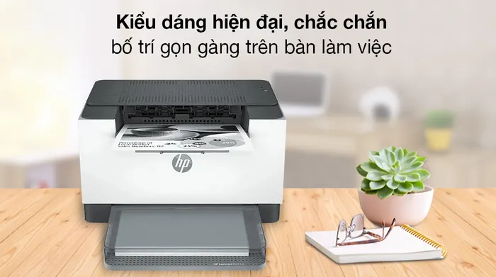 Máy in Laser trắng đen HP LaserJet M211dw/Wifi (9YF83A) - Vẻ ngoài hiện đại, thiết kế chắc chắn