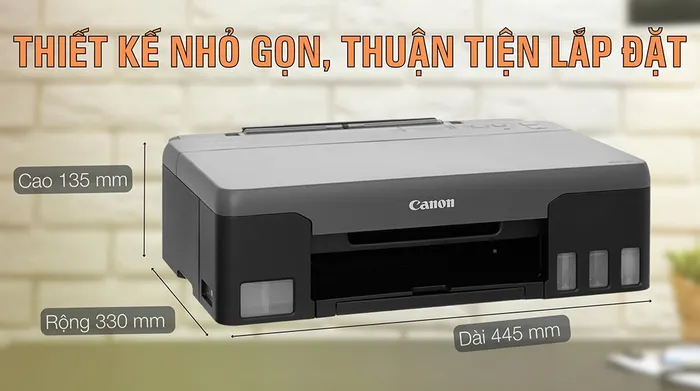 Máy In Phun Màu Đơn Năng Canon PIXMA G1020 - Thiết kế