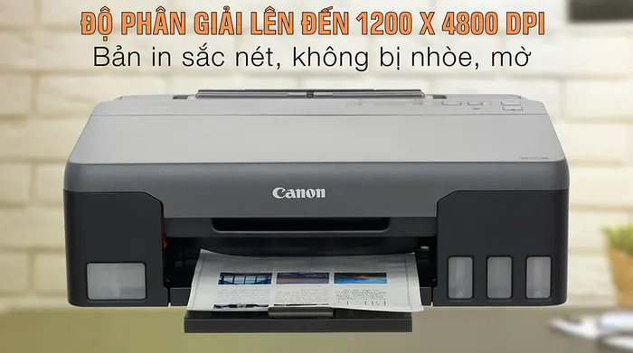 Máy In Phun Màu Đơn Năng Canon PIXMA G1020 - Chất lượng bản in 