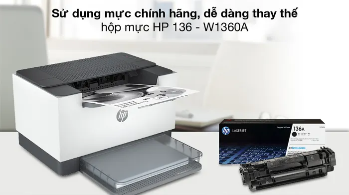 Hộp mực - Máy in Laser trắng đen HP LaserJet M211d (9YF82A)
